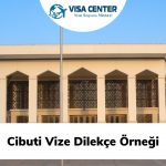 Cibuti Vize Dilekçe Örneği