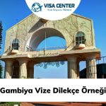 Gambiya Vize Dilekçe Örneği