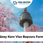 Güney Kore Vize Başvuru Formu
