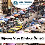 Nijerya Vize Dilekçe Örneği