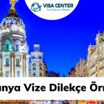 İSPANYA Vize Dilekçe Örneği