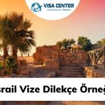 İsrail Vize Dilekçe Örneği